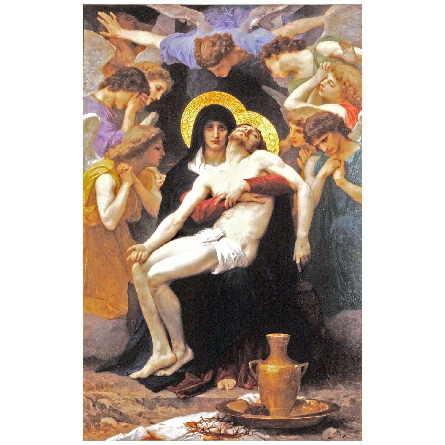  William Bouguereau. Pieta. 1876. Collection privee