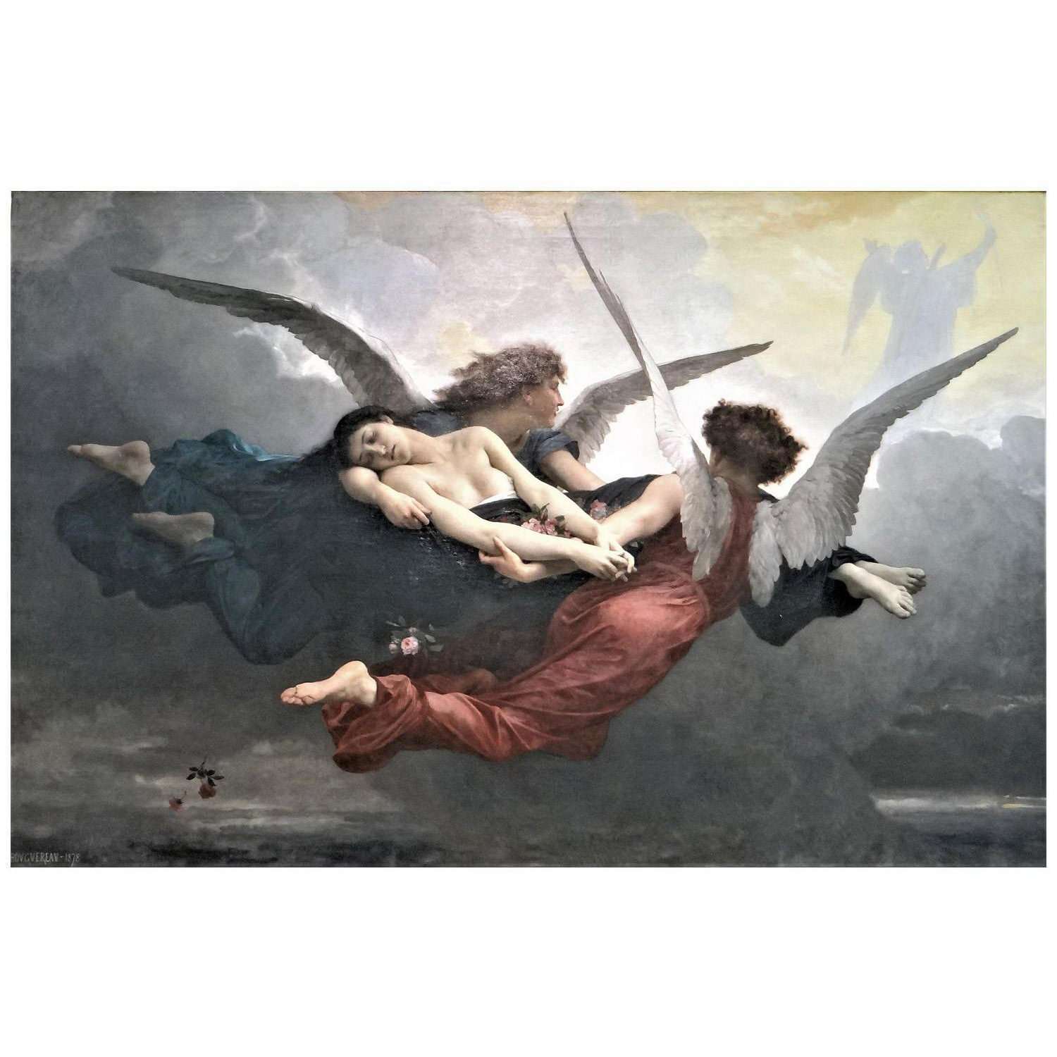  William Bouguereau. Une ame au ciel. 1877. MAA du Perigord