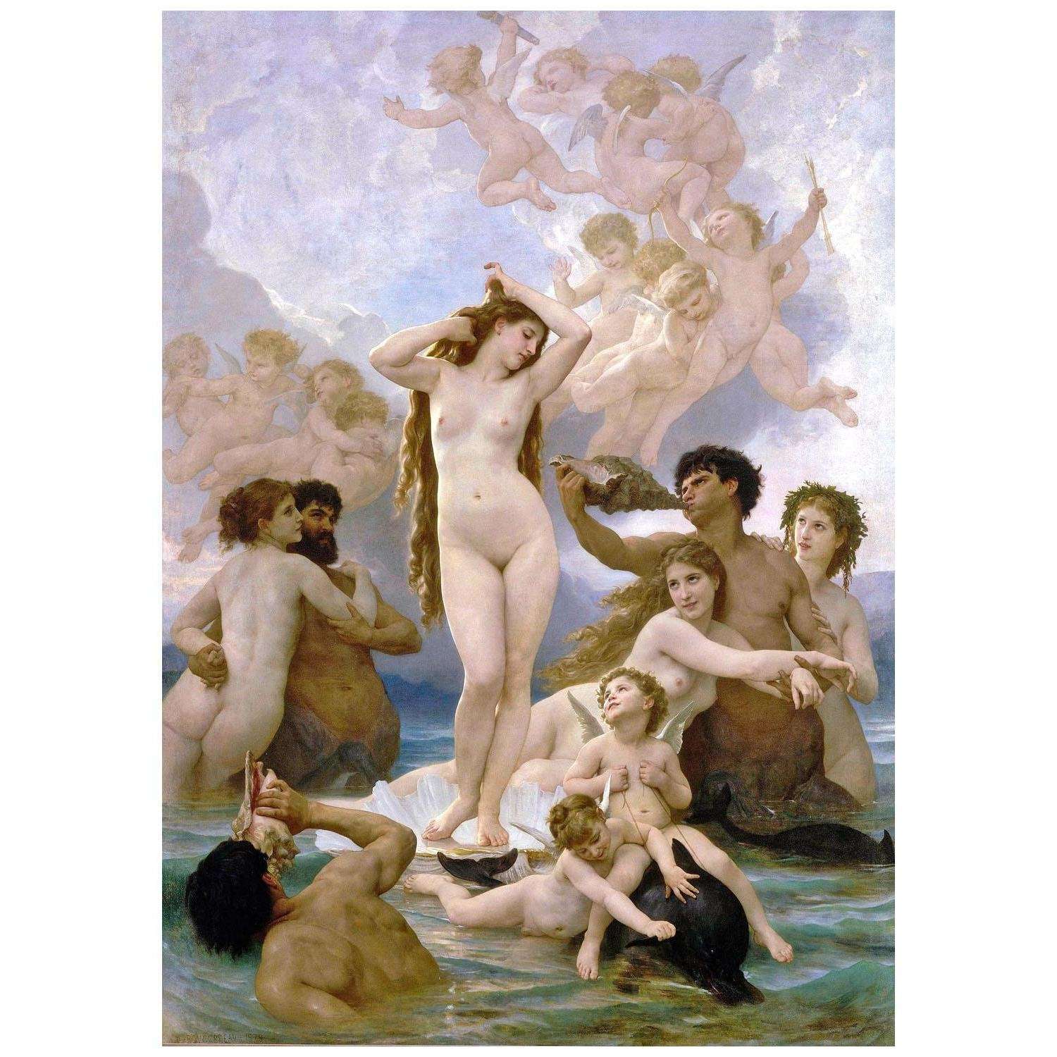  William Bouguereau. La naissance de Venus. 1879. Musee dOrsay Paris