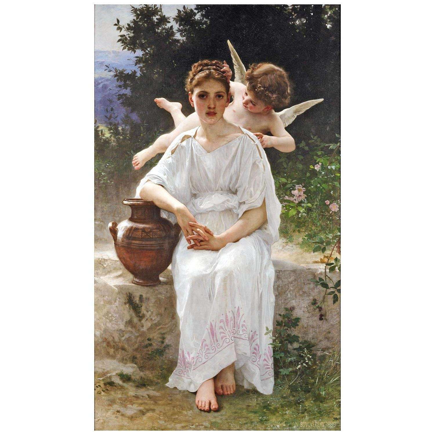  William Bouguereau. Les murmures de lAmour. 1889. New Orleans Museum of Art