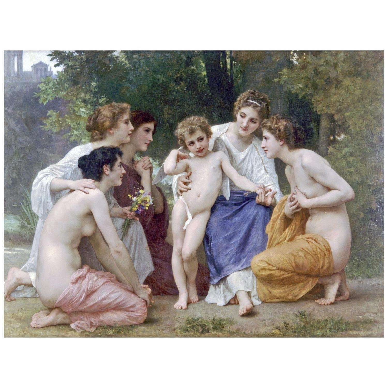  William Bouguereau. Admiration. 1897. San Antonio Museum of Art