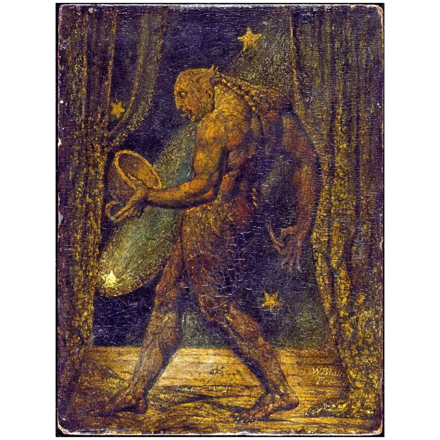  William Blake. The Ghost of a Flea. 1919-1920. Tate Britain