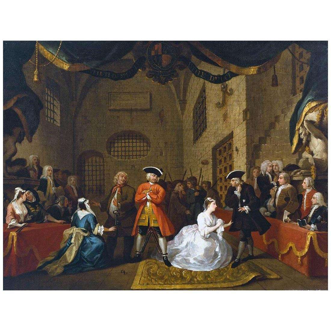  William Hogarth. The Beggar's Opera #6. 1731, Tate Britain
