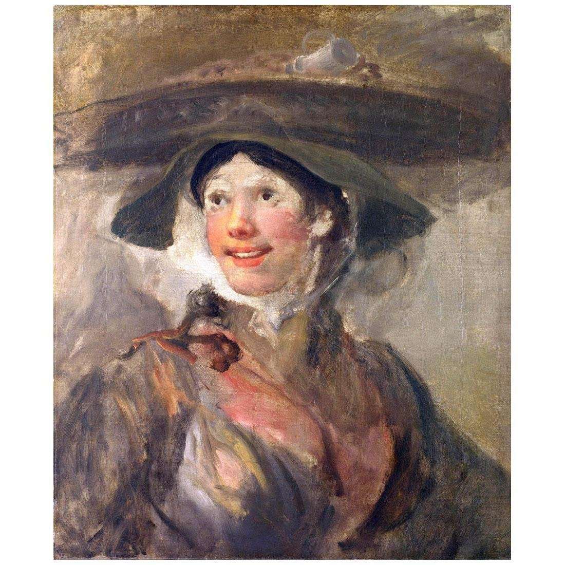  William Hogarth. The Shrimp Girl. 1740-1745. National Gallery, London