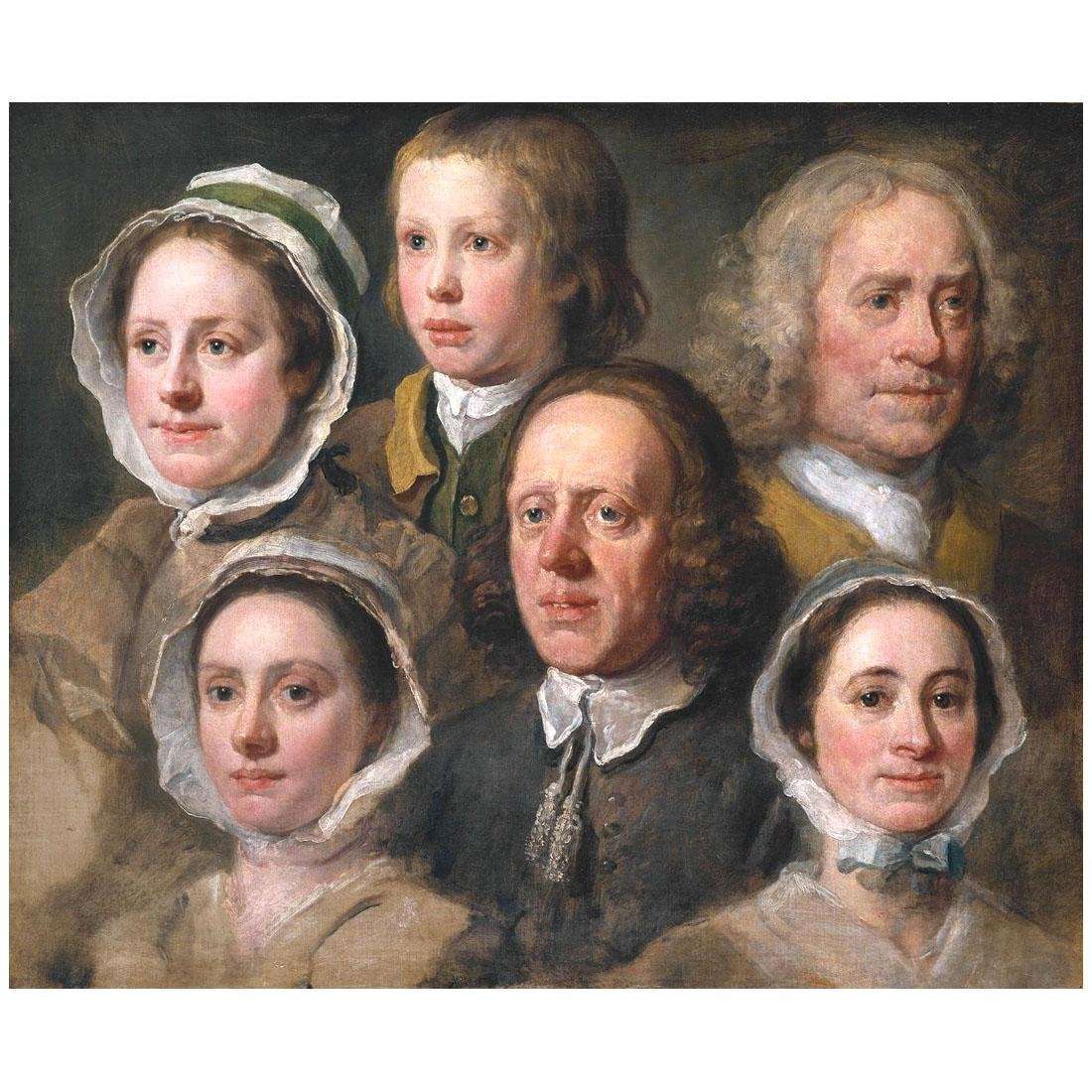  William Hogarth. Hogarths Servants. 1750s. Tate Britain