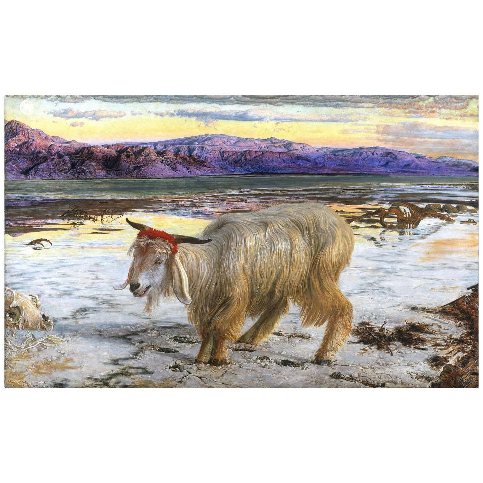   William Hunt. The Scapegoat. 1854. Lever Museum Liverpool
