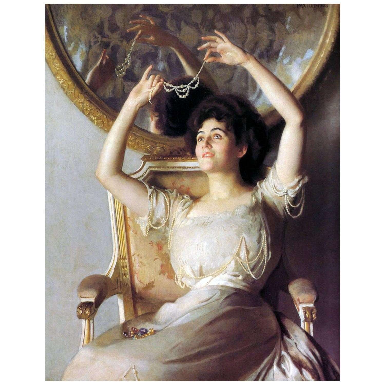  William Paxton. The String of Pears. 1908. Private collection