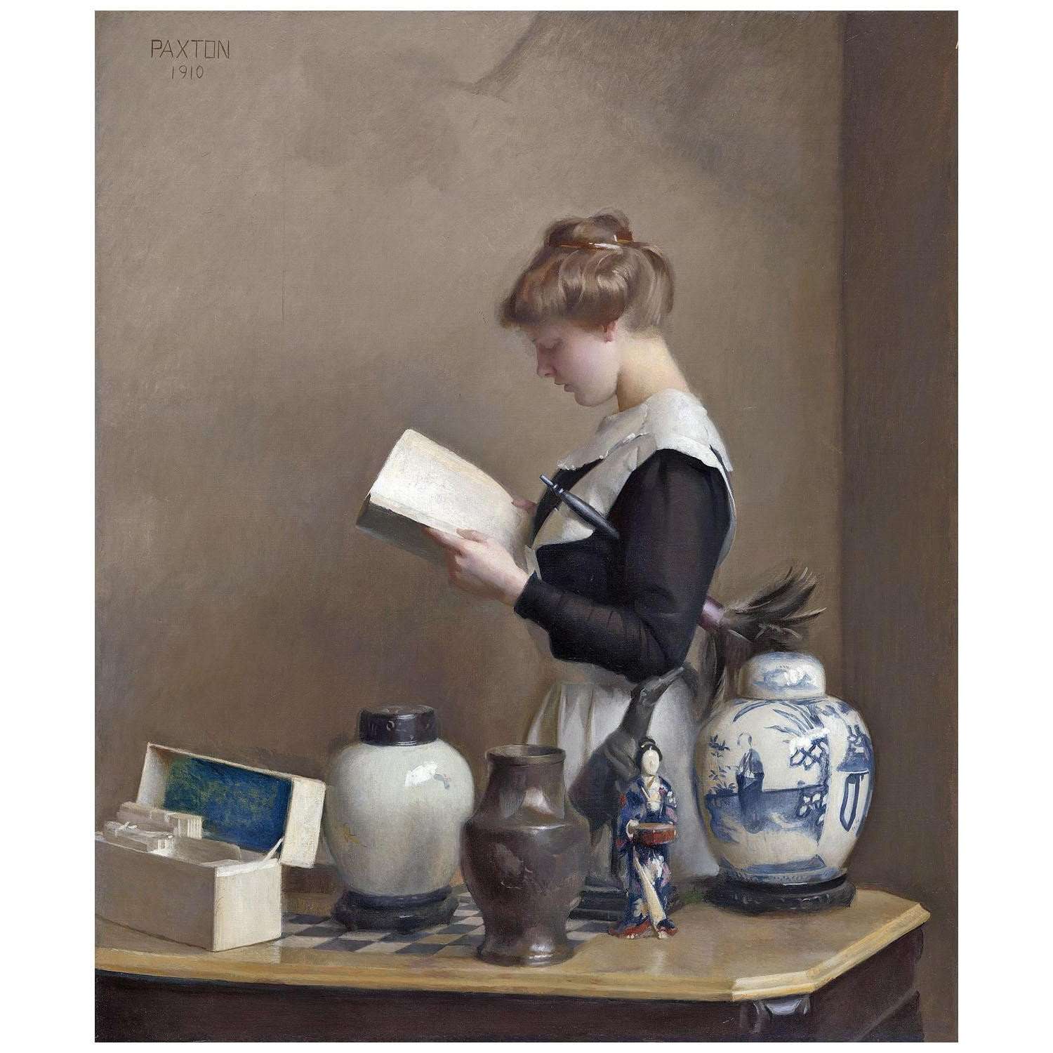  William Paxton. The House Maid. 1910. National Gallery of Art Washington