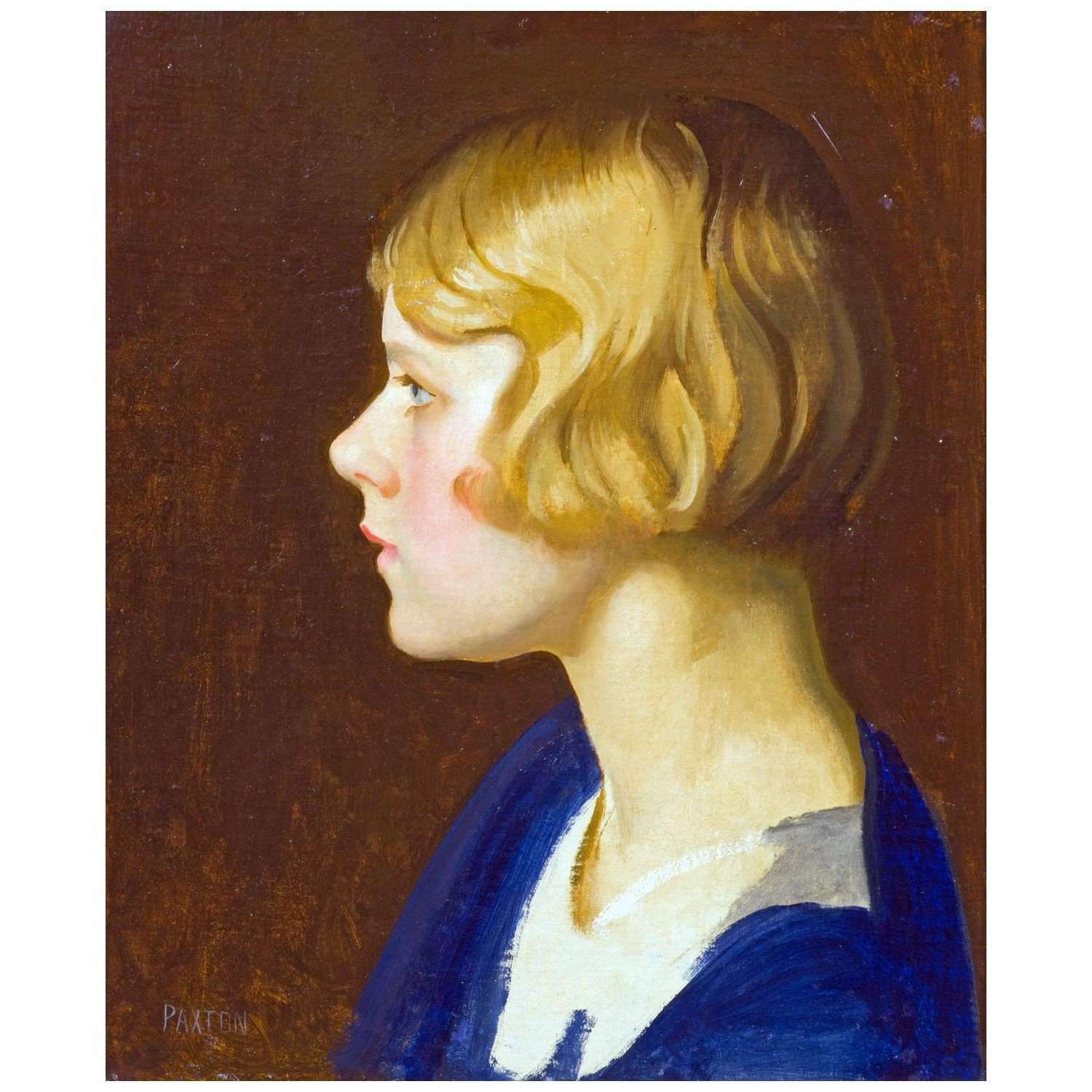  William Paxton. Edna. 1935. Vose Gallery Boston