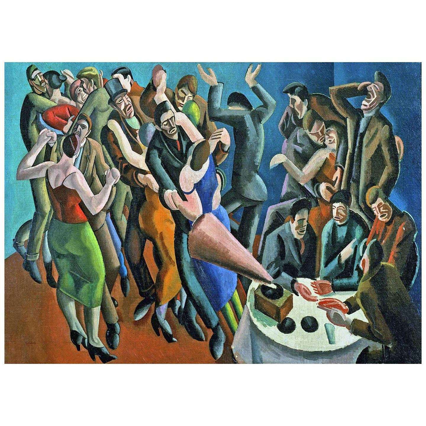  William Roberts. The Dance Club. 1923. Leeds Art Gallery