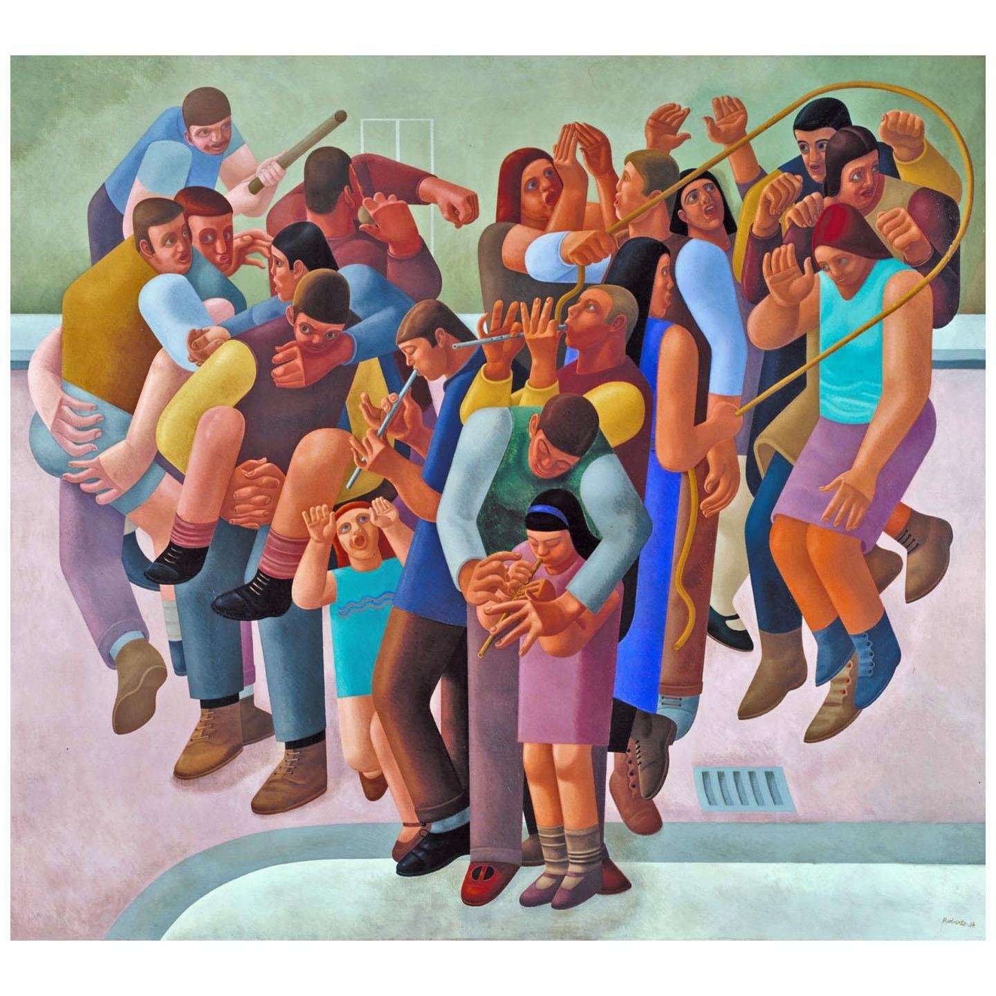  William Roberts. Playground. 1934. Tate Gallery