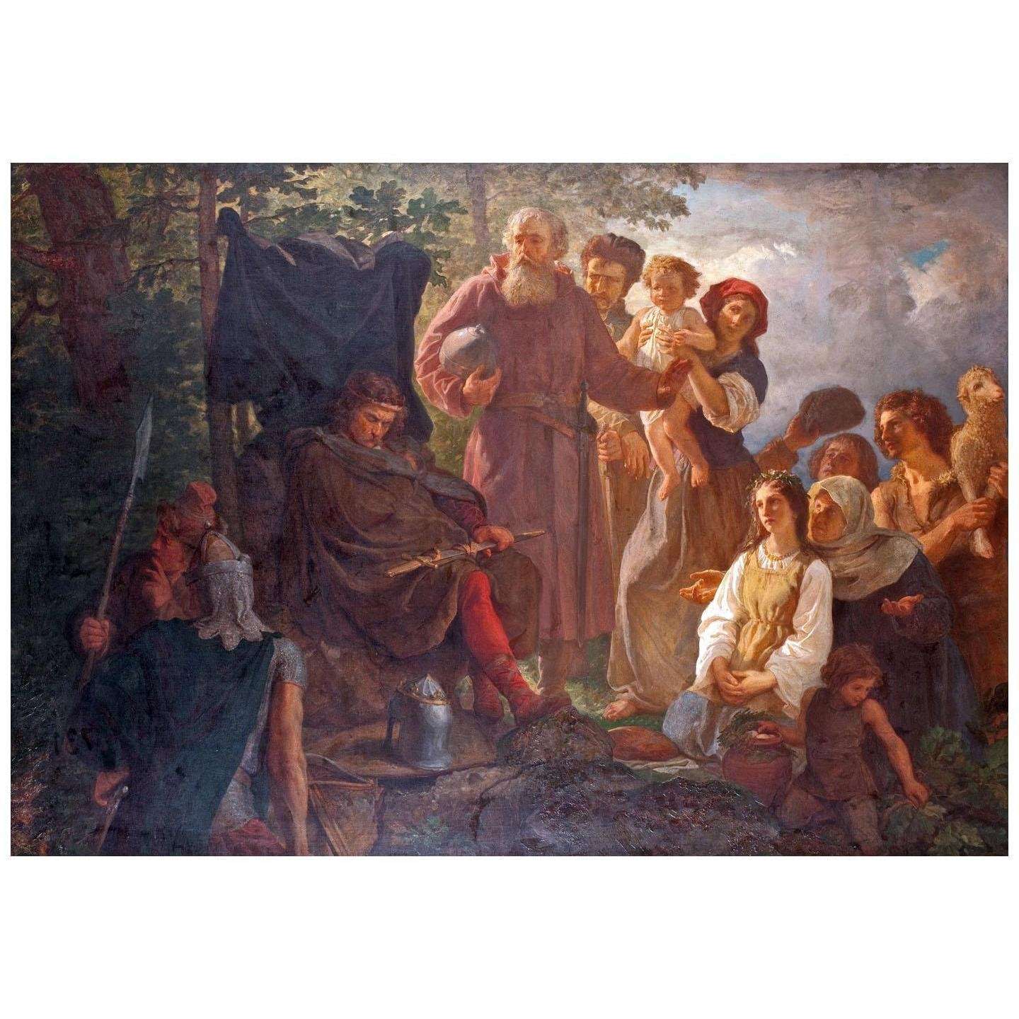  Wojciech Gerson. ?okietek na wygnaniu. 1869. Muzeum Narodowe we Wroc?awiu