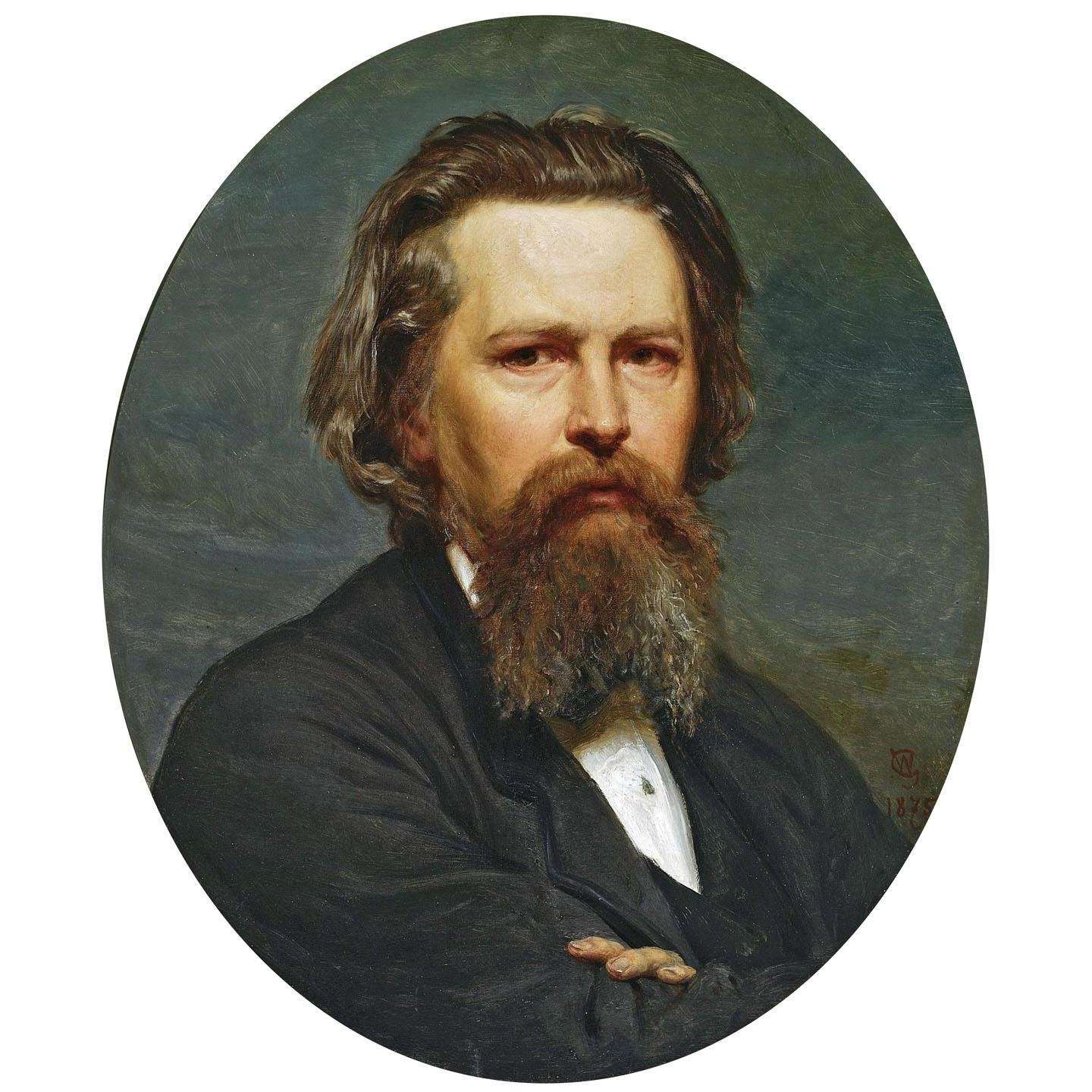  Wojciech Gerson. Autoportret. 1875. Muzeum Narodowe w Warszawie