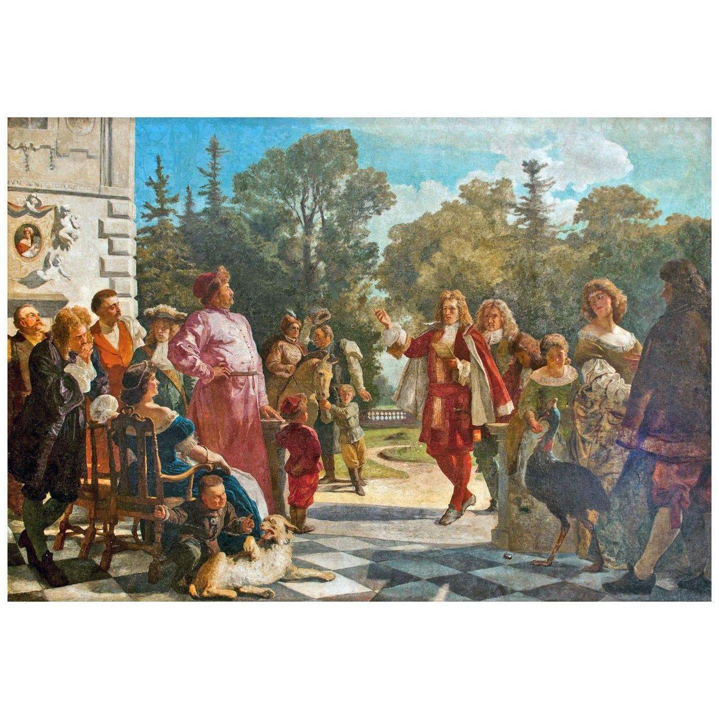  Wojciech Gerson. Sobiesciada. 1889. Muzeum Narodowe we Wroc?awiu