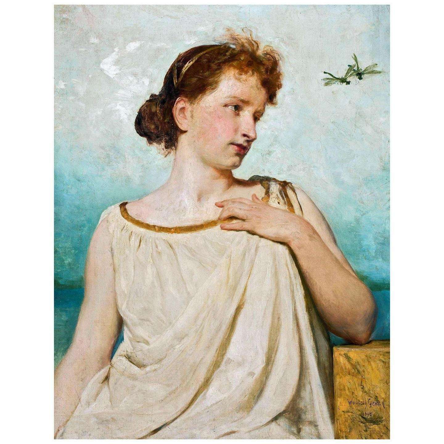  Wojciech Gerson. Irena Solska. 1895. Muzeum Narodowe w Warszawie