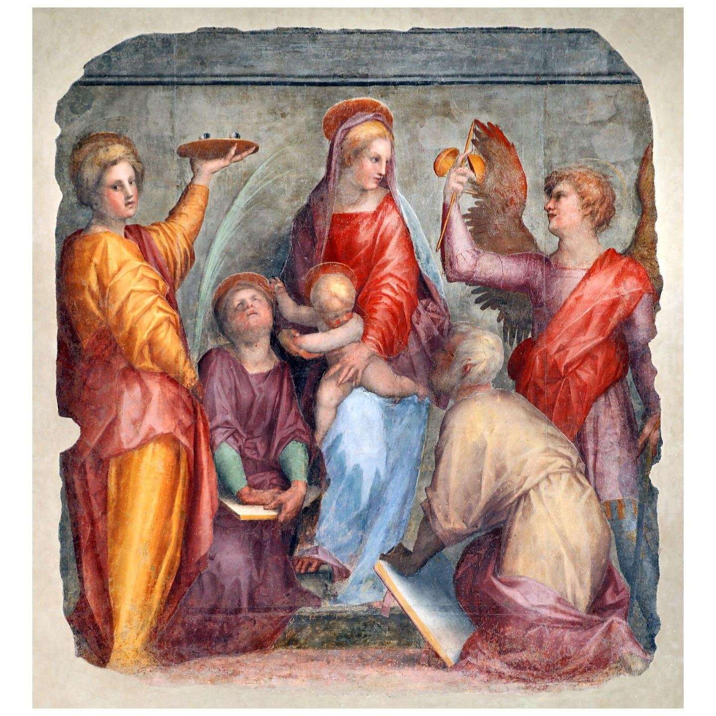  Jacopo Pontormo. Sacra conversazione di san Ruffillo. 1515. Santa Annunziata Firenze