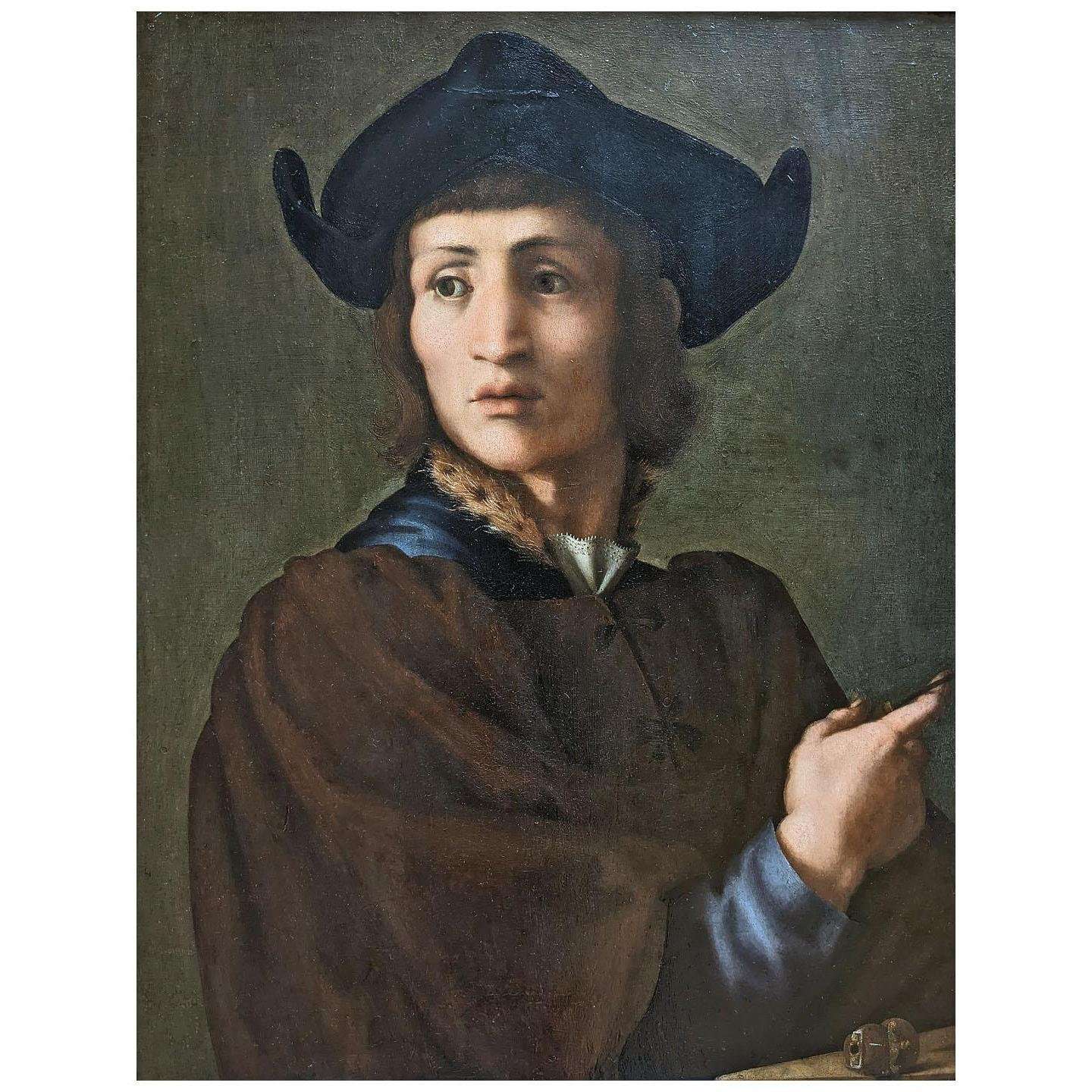  Jacopo da Pontormo. Ritratto di giovane con cameo. 1517. Musee du Louvre