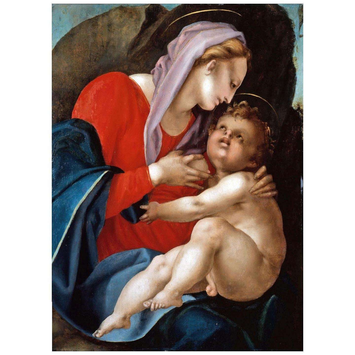  Jacopo da Pontormo. Madonna del latte. 1520. Museo de San Carlos Mexico