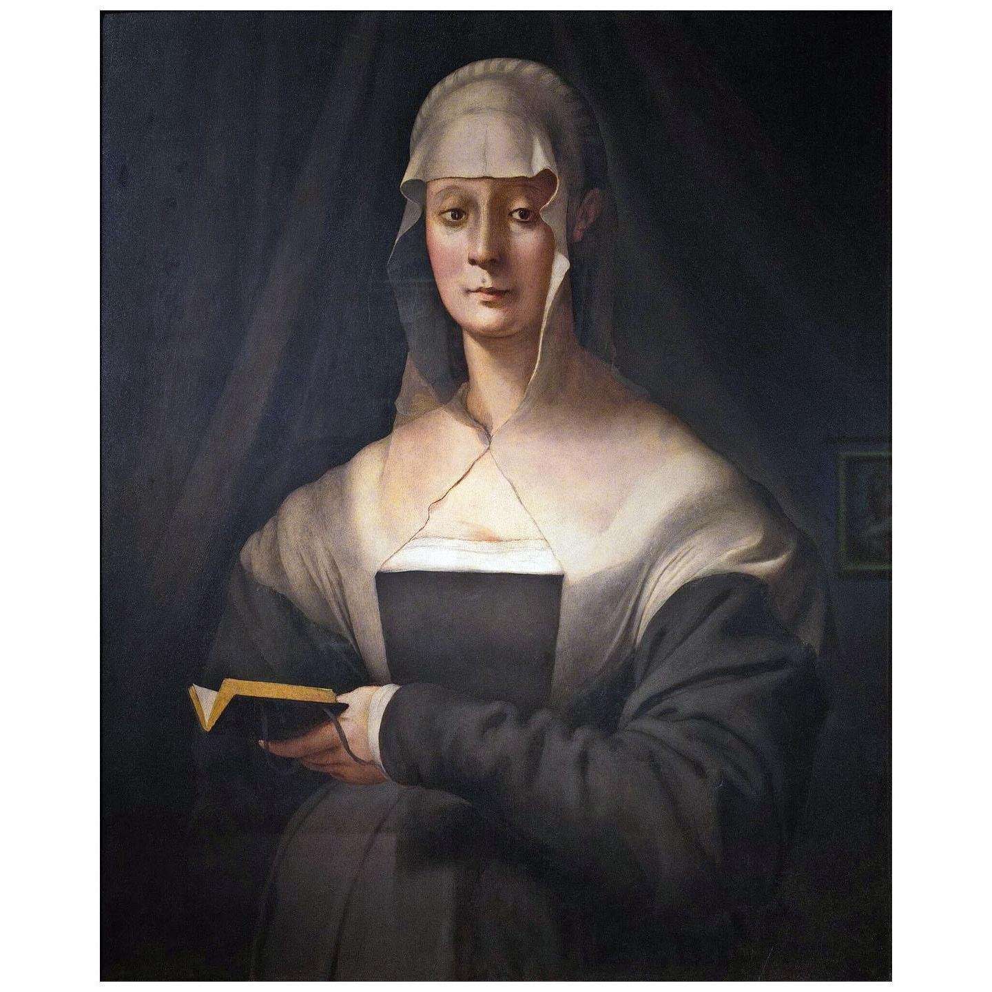  Jacopo da Pontormo. Ritratto di Maria Salviati. 1543. Galleria degli Uffizi