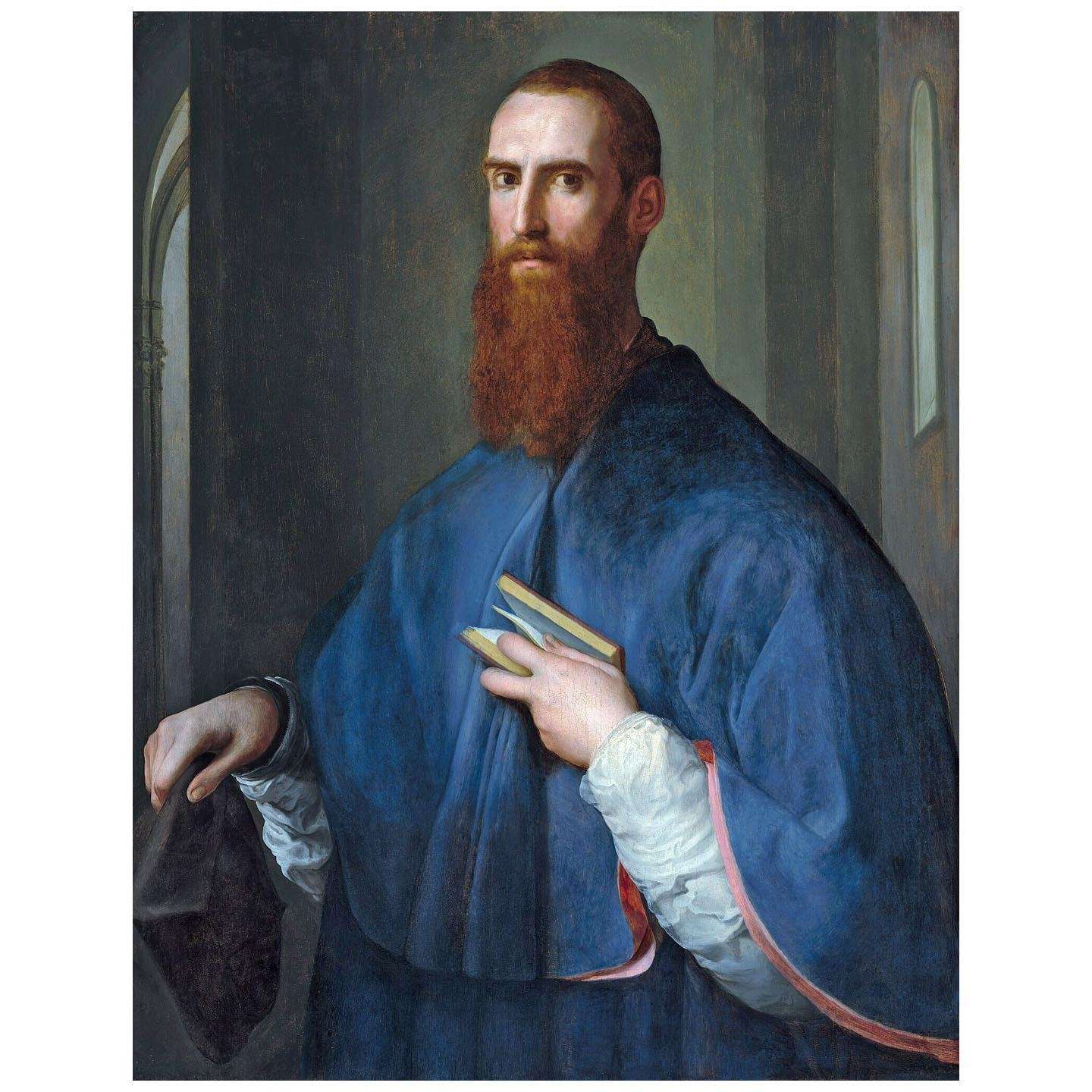  Jacopo da Pontormo. Monsignor della Casa. 1544. National Gallery of Art Washington