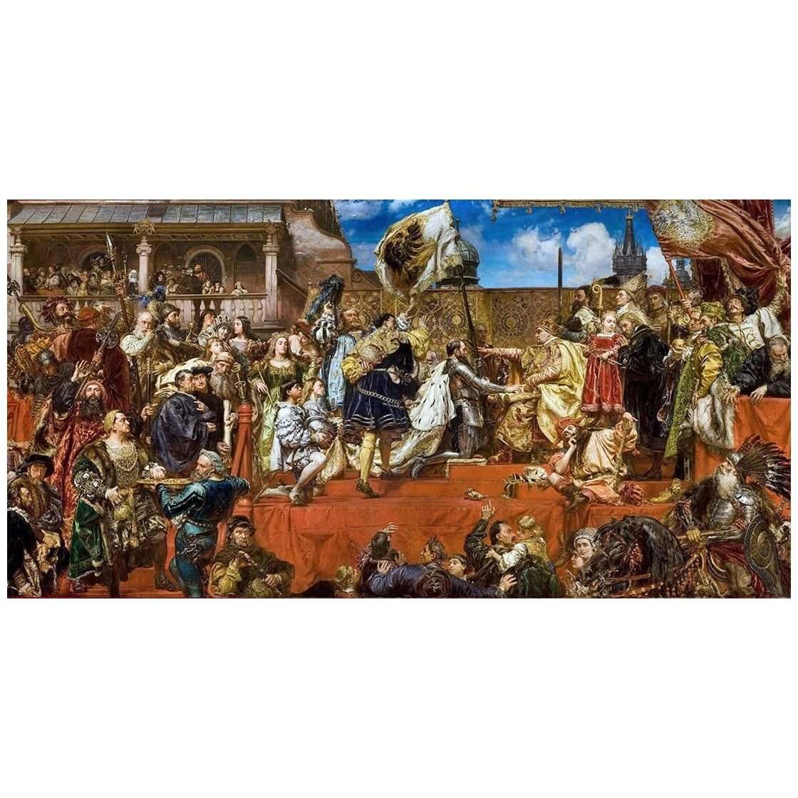  Jan Matejko. Hold pruski. 1882. Muzeum Narodowe w Krakowie