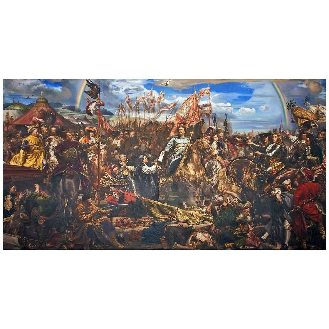  Jan Matejko. Jan Sobieski w Wiedniu. 1883. Musei Vaticani