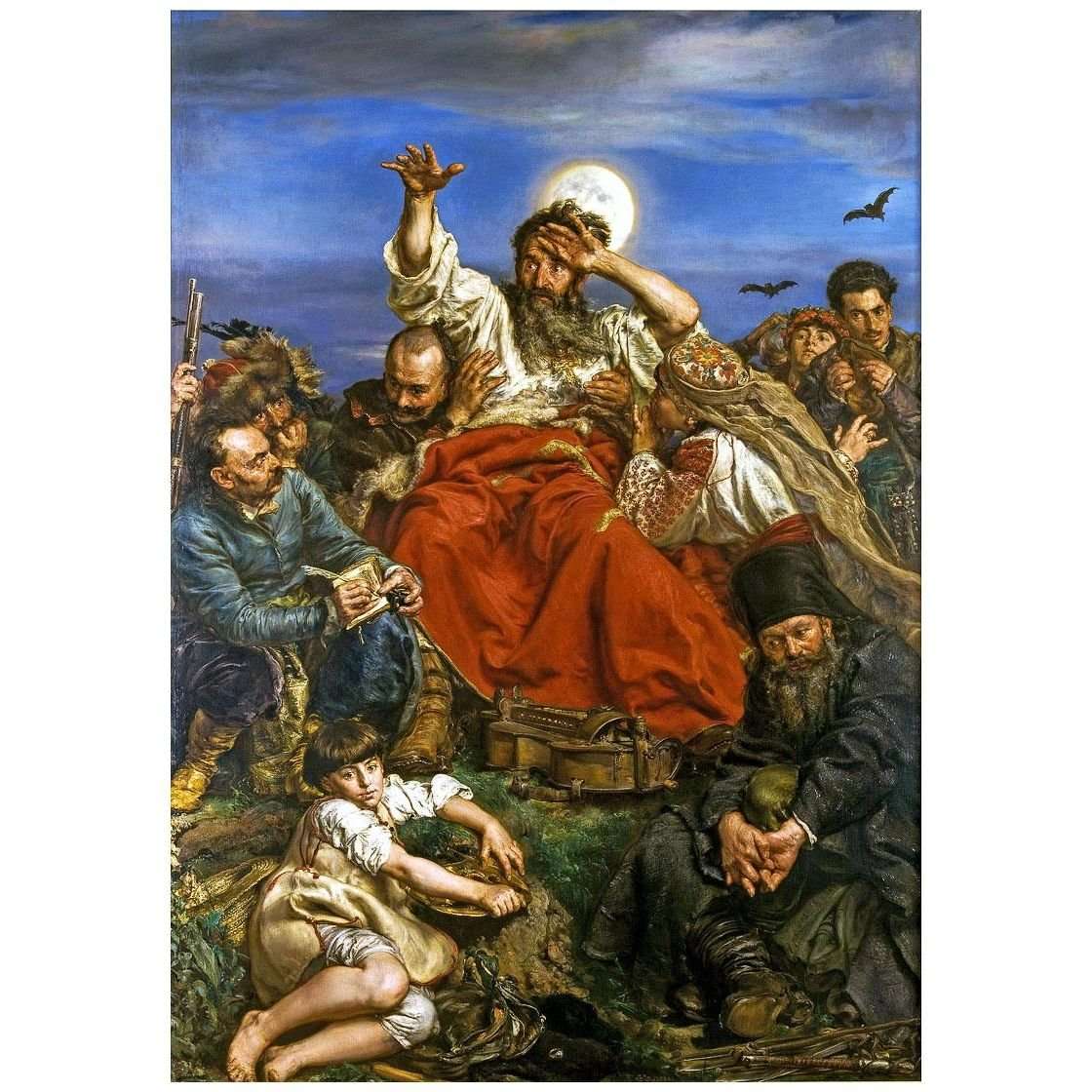  Jan Matejko. Wernyhora. 1884. Muzeum Narodowe w Krakowie