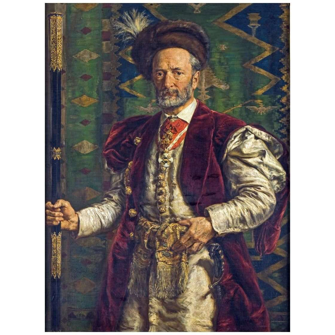  Jan Matejko. Nikolaj Zyblikiewich. 1887. Muzeum Narodowe w Krakowie
