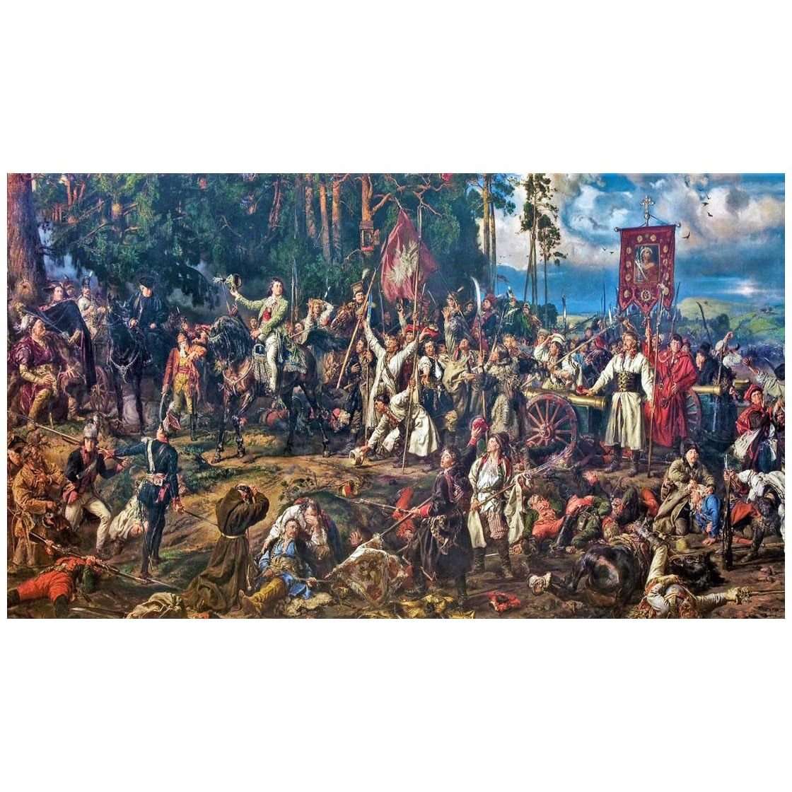  Jan Matejko. Bitwa pod Rac?awicami. 1888. Muzeum Narodowe w Krakowie