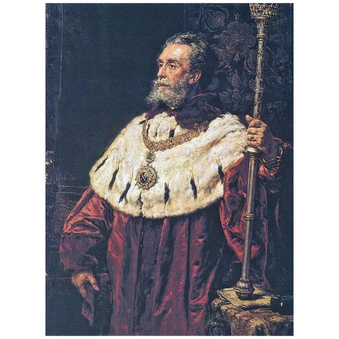 Jan Matejko. Stanislaw Tarnowski. 1890. Muzeum Uniwersytetu w Krakowie