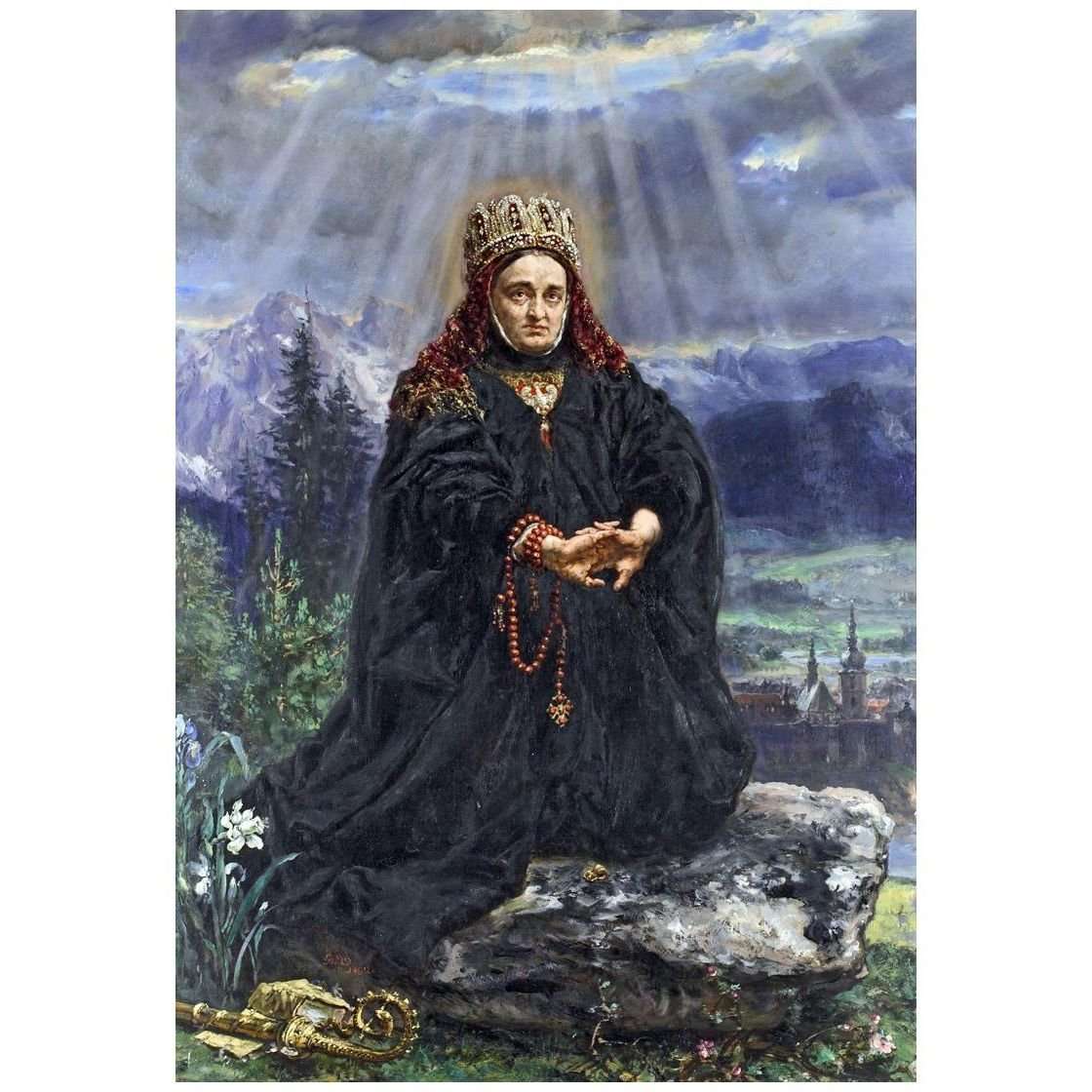  Jan Matejko. Swieta Kniga. 1892. Muzeum Zup Krakowskich