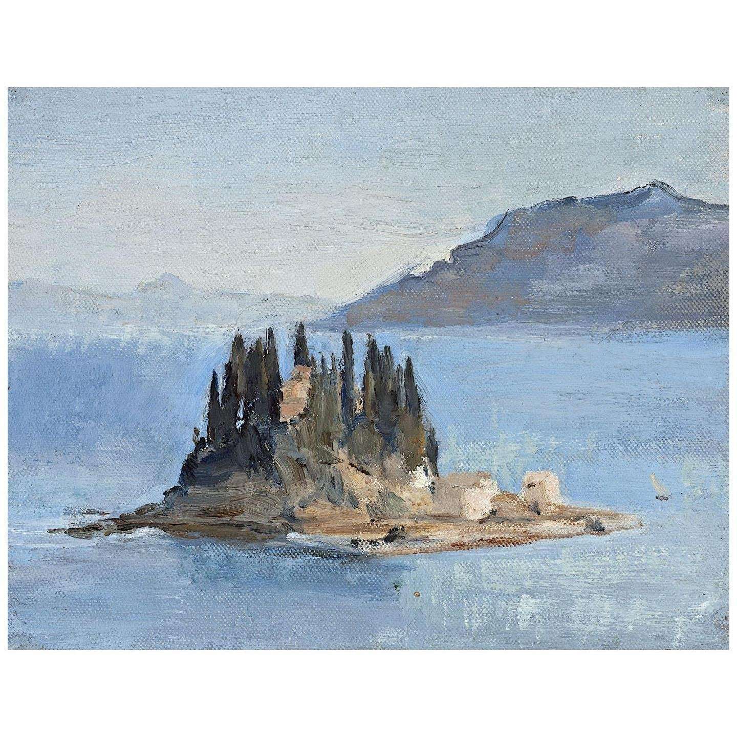  Jan Cianglinski. Corfu  Pondikonisi. 1905. Muzeum Narodowe w Warszawie