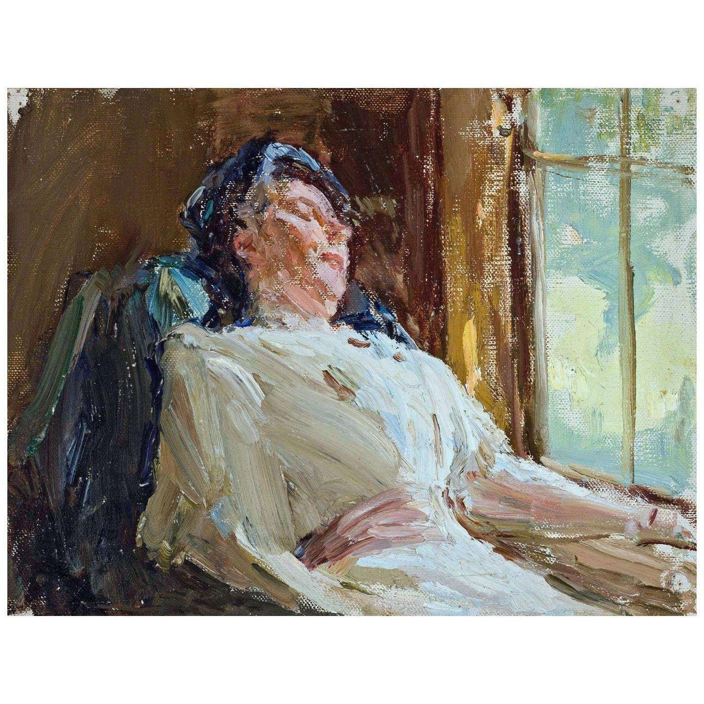  Jan Cianglinski. Alina Dore w Maryino. 1910. Muzeum Narodowe w Warszawie